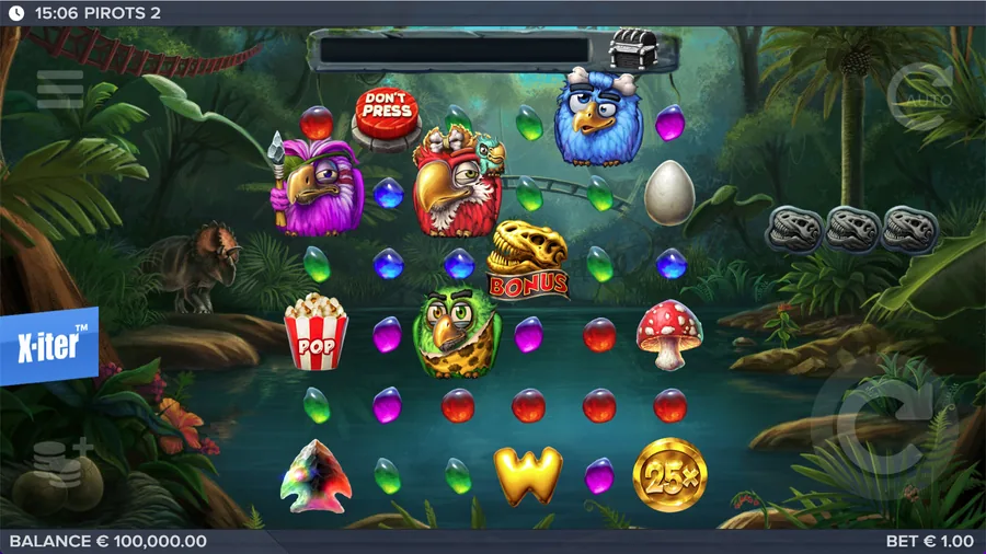 Pirots 2 demo preview