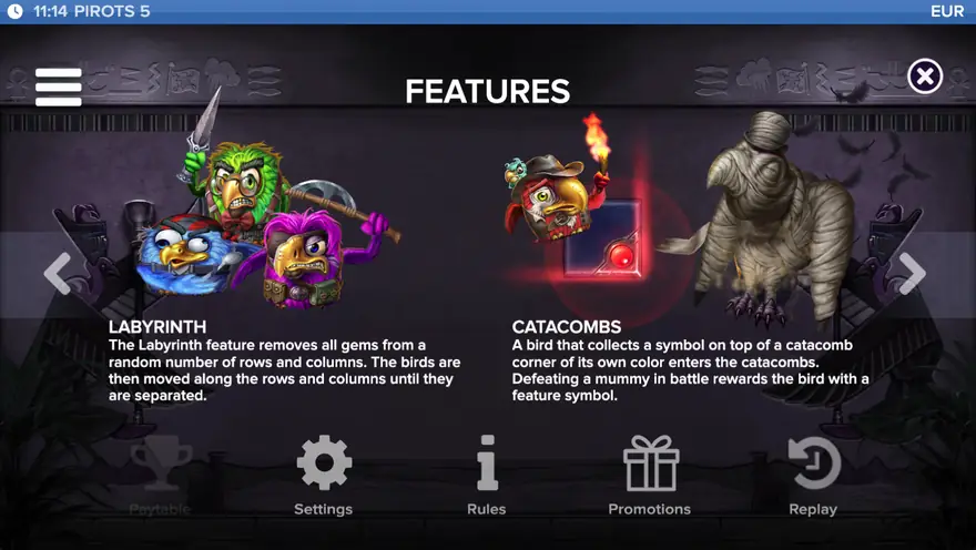 Traps, portals and the catacombs