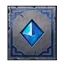 Blue symbol symbol