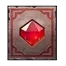 Red symbol symbol