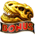 Pirots 2 bonus symbol, a T-rex skull