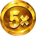 Pirots 2 5× coin