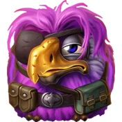 Pirots 5 purple parrot