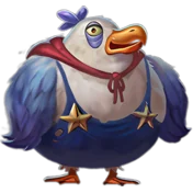 Pirots 5 wrestler minion in City of Gold