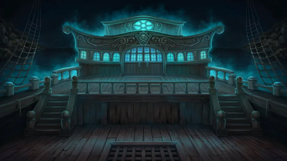 Pirots 5 The Kraken world ship deck in the base game