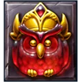 Pirots X red owl symbol
