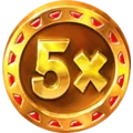 Pirots 5× coin