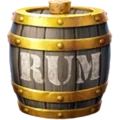 Pirots transform symbol, a rum barrel